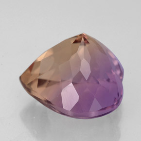Ametrine Gemstone in 11 x 11 mm (calibrated) Size for Sale, Ametrine Stone in Bi-Color Color