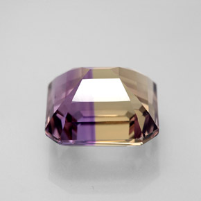 Ametrine Gemstone in 11 x 10.2 mm Size for Sale, Ametrine Stone in Bi-Color Color