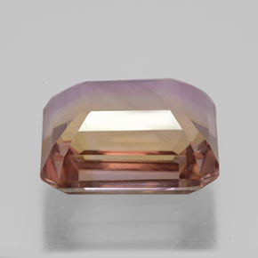 Ametrine Gemstone in 12.7 x 10.3 mm Size for Sale, Ametrine Stone in Bi-Color Color