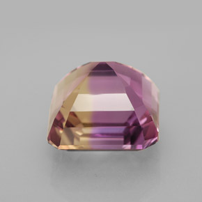 Ametrine Gemstone in 11 x 11 mm Size for Sale, Ametrine Stone in Bi-Color Color