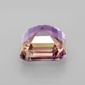 Ametrine Gemstone in 11 x 10.8 mm Size for Sale, Ametrine Stone in Bi-Color Color