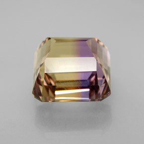 Ametrine Gemstone in 10.6 x 10.3 mm Size for Sale, Ametrine Stone in Bi-Color Color