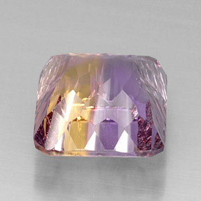 Ametrine Gemstone in 14 x 13.5 mm Size for Sale, Ametrine Stone in Bi-Color Color