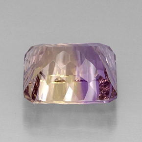 Ametrine Gemstone in 14.8 x 12.7 mm Size for Sale, Ametrine Stone in Bi-Color Color