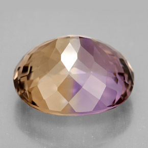 Ametrine Gemstone in 16.8 x 14.7 mm Size for Sale, Ametrine Stone in Bi-Color Color