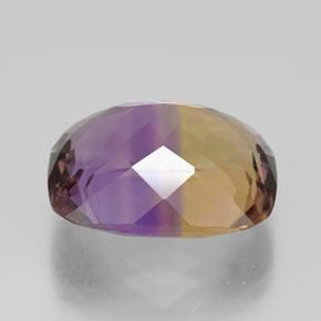 Ametrine Gemstone in 15.3 x 12.6 mm Size for Sale, Ametrine Stone in Bi-Color Color