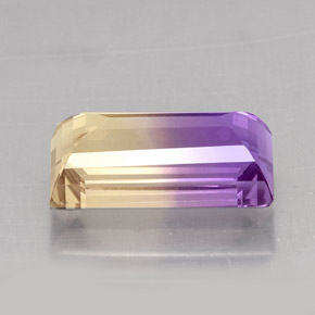 Ametrine Gemstone in 19.3 x 10.6 mm Size for Sale, Ametrine Stone in Bi-Color Color