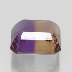 Ametrine Gemstone in 13.1 x 12.7 mm Size for Sale, Ametrine Stone in Bi-Color Color