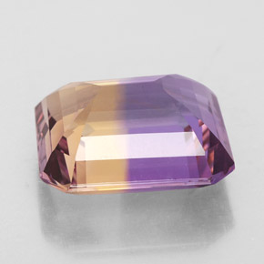 Ametrine Gemstone in 14.4 x 12.8 mm Size for Sale, Ametrine Stone in Bi-Color Color