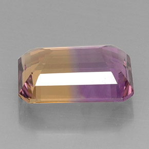 Ametrine Gemstone in 16.7 x 12 mm Size for Sale, Ametrine Stone in Bi-Color Color