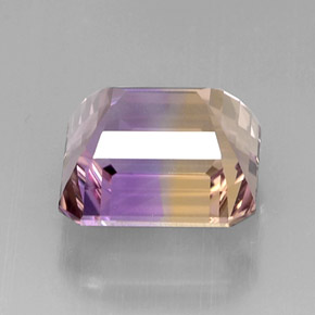 Ametrine Gemstone in 13.4 x 12.5 mm Size for Sale, Ametrine Stone in Bi-Color Color