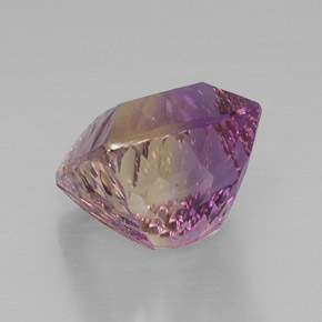 Ametrine Gemstone in 13.9 x 13.1 mm Size for Sale, Ametrine Stone in Bi-Color Color