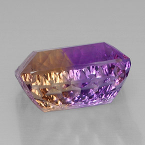 Ametrine Gemstone in 16.5 x 13 mm Size for Sale, Ametrine Stone in Bi-Color Color