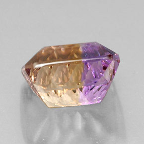 Ametrine Gemstone in 15 x 13.1 mm Size for Sale, Ametrine Stone in Bi-Color Color
