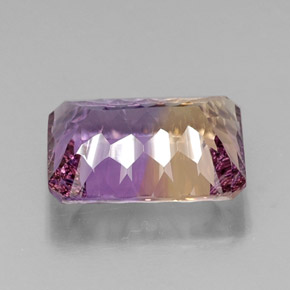 Ametrine Gemstone in 17.2 x 12.7 mm Size for Sale, Ametrine Stone in Bi-Color Color