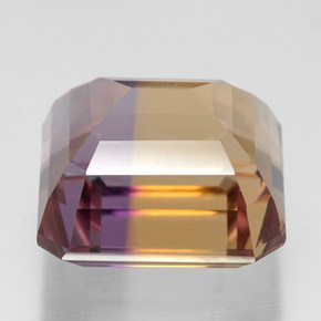 Ametrine Gemstone in 12.5 x 12.4 mm Size for Sale, Ametrine Stone in Bi-Color Color