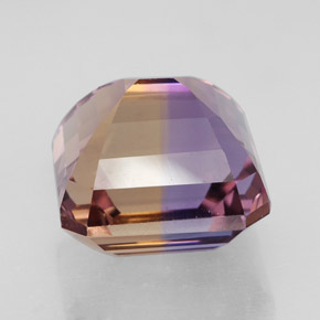 Ametrine Gemstone in 12 x 11.8 mm Size for Sale, Ametrine Stone in Bi-Color Color