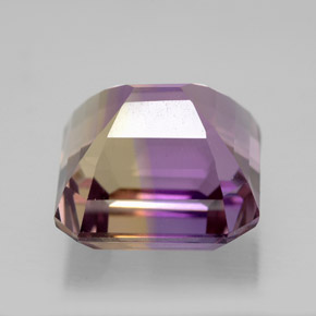 Ametrine Gemstone in 11.3 x 11.2 mm Size for Sale, Ametrine Stone in Bi-Color Color