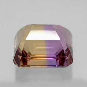 Ametrine Gemstone in 11.3 x 10.5 mm Size for Sale, Ametrine Stone in Bi-Color Color