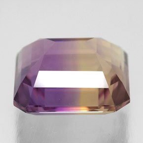Ametrine Gemstone in 12.9 x 12 mm Size for Sale, Ametrine Stone in Bi-Color Color