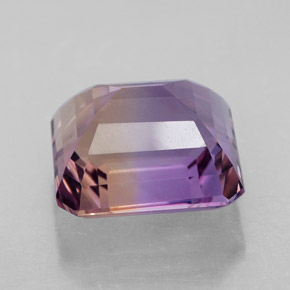 Ametrine Gemstone in 12.9 x 12.1 mm Size for Sale, Ametrine Stone in Bi-Color Color