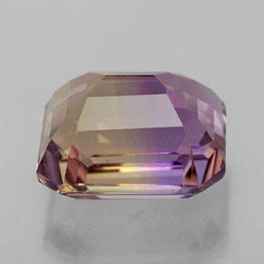 Ametrine Gemstone in 12.6 x 10.8 mm Size for Sale, Ametrine Stone in Bi-Color Color