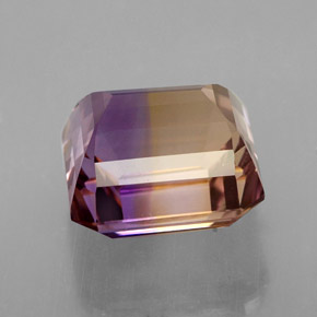 Ametrine Gemstone in 11.4 x 11 mm Size for Sale, Ametrine Stone in Bi-Color Color
