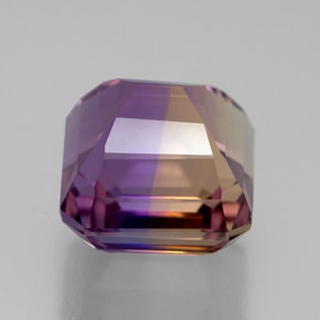 Ametrine Gemstone in 10.2 x 9.7 mm Size for Sale, Ametrine Stone in Bi-Color Color