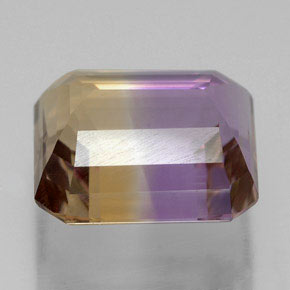 Ametrine Gemstone in 12.1 x 11 mm Size for Sale, Ametrine Stone in Bi-Color Color