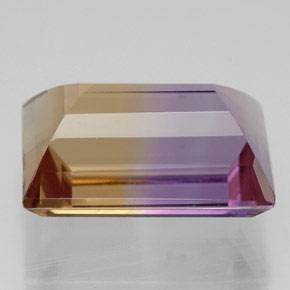 Ametrine Gemstone in 14.9 x 10.6 mm Size for Sale, Ametrine Stone in Bi-Color Color