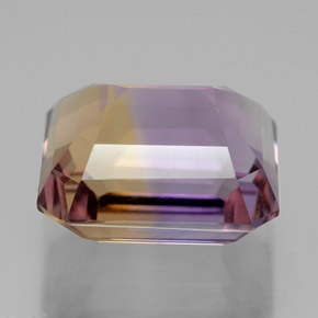 Ametrine Gemstone in 13.3 x 11.6 mm Size for Sale, Ametrine Stone in Bi-Color Color