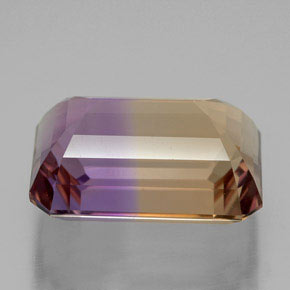 Ametrine Gemstone in 14.5 x 10.3 mm Size for Sale, Ametrine Stone in Bi-Color Color