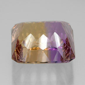 Ametrine Gemstone in 14.6 x 13.5 mm Size for Sale, Ametrine Stone in Bi-Color Color