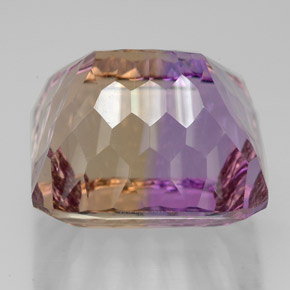 Ametrine Gemstone in 14.5 x 12.9 mm Size for Sale, Ametrine Stone in Bi-Color Color