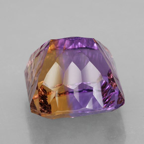 Ametrine Gemstone in 14.1 x 13.4 mm Size for Sale, Ametrine Stone in Bi-Color Color