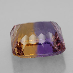 Ametrine Gemstone in 14.5 x 13.5 mm Size for Sale, Ametrine Stone in Bi-Color Color
