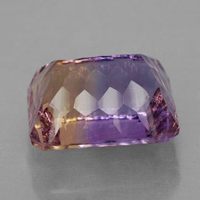 Ametrine Gemstone in 15.1 x 12.9 mm Size for Sale, Ametrine Stone in Bi-Color Color