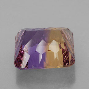 Ametrine Gemstone in 13.6 x 13 mm Size for Sale, Ametrine Stone in Bi-Color Color
