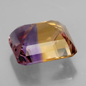 Ametrine Gemstone in 14.2 x 13.7 mm Size for Sale, Ametrine Stone in Bi-Color Color