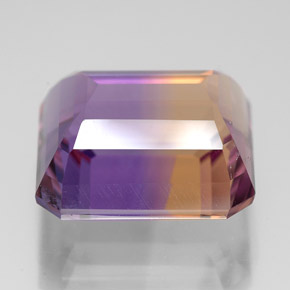 Ametrine Gemstone in 13.9 x 12.8 mm Size for Sale, Ametrine Stone in Bi-Color Color