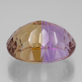 Ametrine Gemstone in 17.3 x 13.6 mm Size for Sale, Ametrine Stone in Bi-Color Color