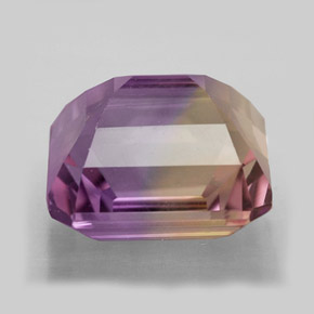 Ametrine Gemstone in 10.5 x 9.9 mm Size for Sale, Ametrine Stone in Bi-Color Color