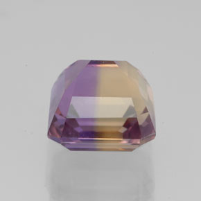 Ametrine Gemstone in 9.8 x 9 mm Size for Sale, Ametrine Stone in Bi-Color Color