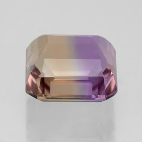 Ametrine Gemstone in 10.6 x 10.5 mm Size for Sale, Ametrine Stone in Bi-Color Color