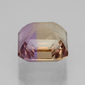 Ametrine Gemstone in 9.2 x 8.4 mm Size for Sale, Ametrine Stone in Bi-Color Color