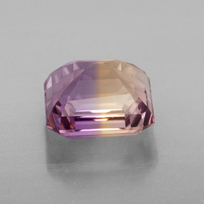Ametrine Gemstone in 8.3 x 8 mm Size for Sale, Ametrine Stone in Bi-Color Color