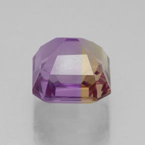 Ametrine Gemstone in 9.5 x 8.7 mm Size for Sale, Ametrine Stone in Bi-Color Color