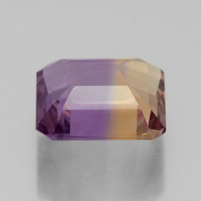 Ametrine Gemstone in 9.3 x 8.4 mm Size for Sale, Ametrine Stone in Bi-Color Color