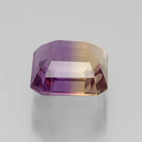 Ametrine Gemstone in 8.5 x 8.3 mm Size for Sale, Ametrine Stone in Bi-Color Color