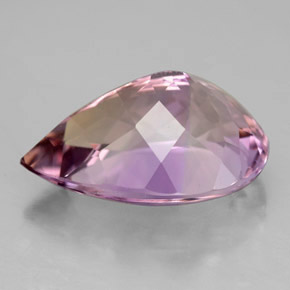 Ametrine Gemstone in 17 x 12 mm Size for Sale, Ametrine Stone in Bi-Color Color